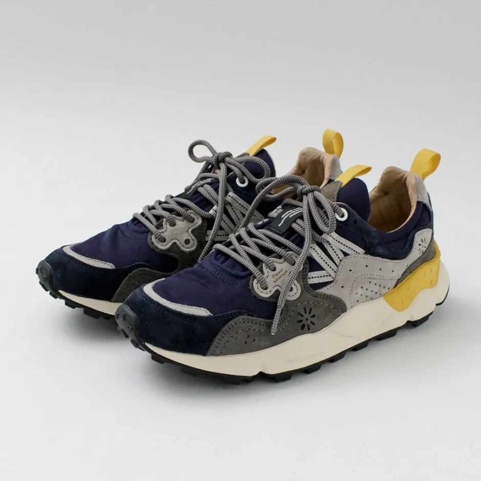 Sneakers^FLOWER MOUNTAIN / Yamano Three Pig Suede and Nylon Sneakers