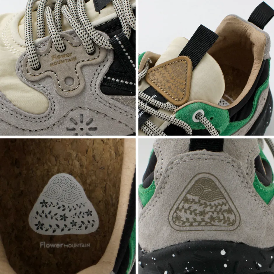 Sneakers^FLOWER MOUNTAIN / Yamano Three Pig Suede and Nylon Sneakers