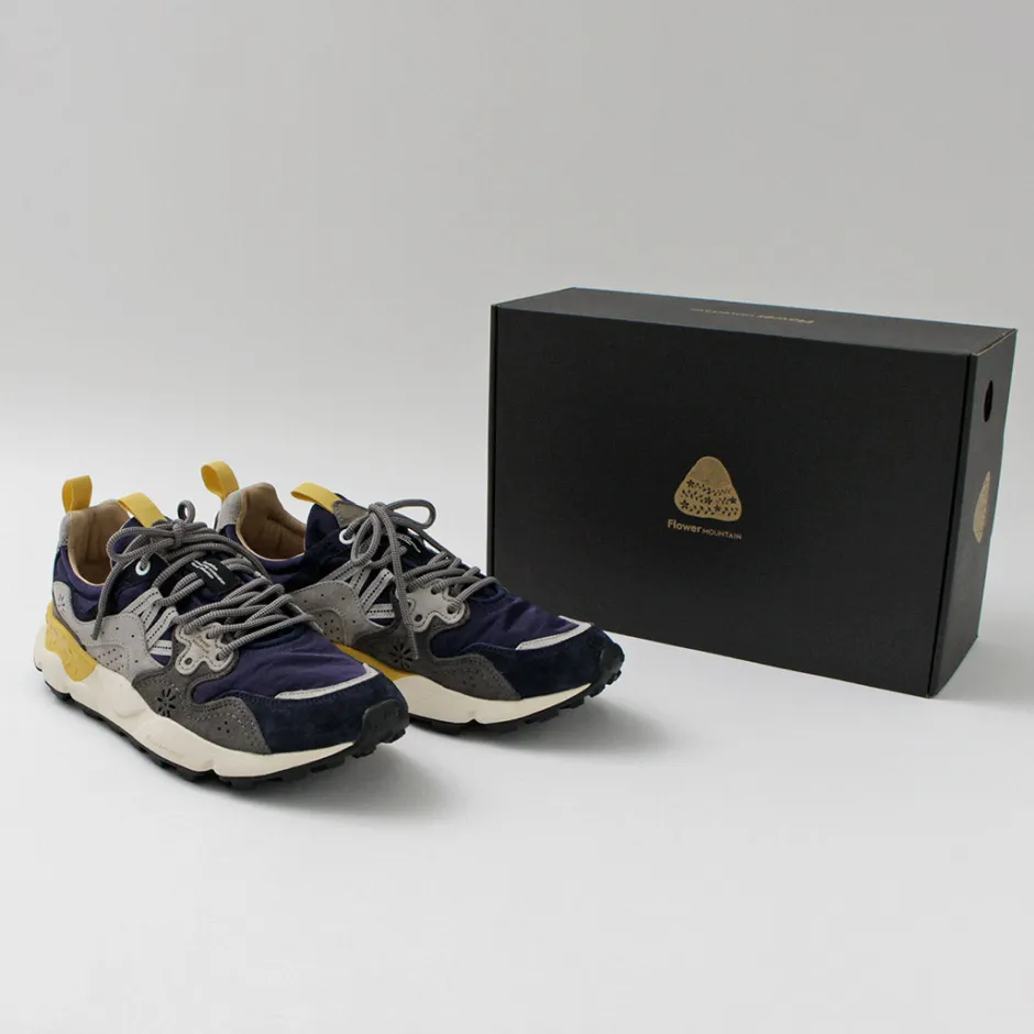 Sneakers^FLOWER MOUNTAIN / Yamano Three Pig Suede and Nylon Sneakers