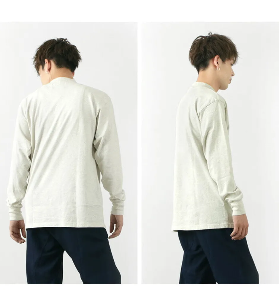 T-Shirts^FNOR / Mock Neck Long Sleeve T-Shirt