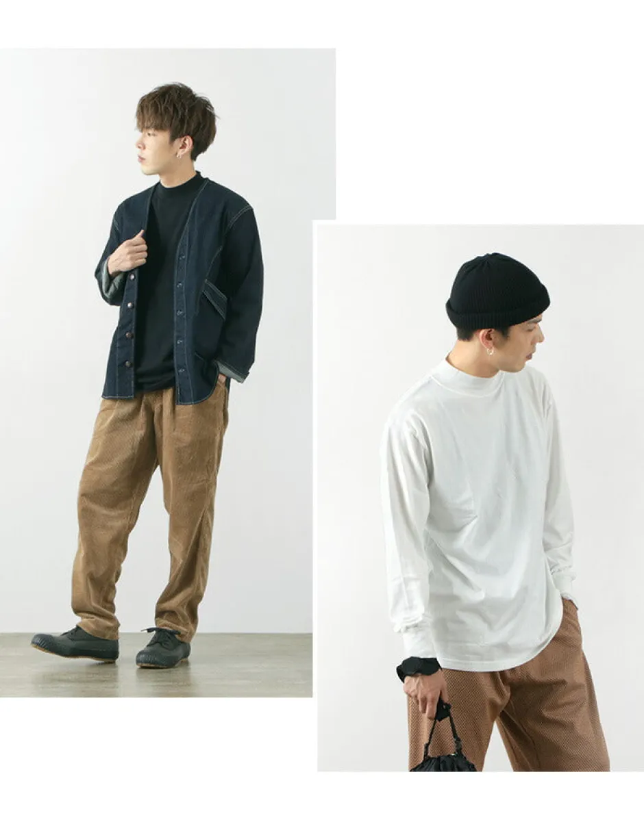 T-Shirts^FNOR / Mock Neck Long Sleeve T-Shirt