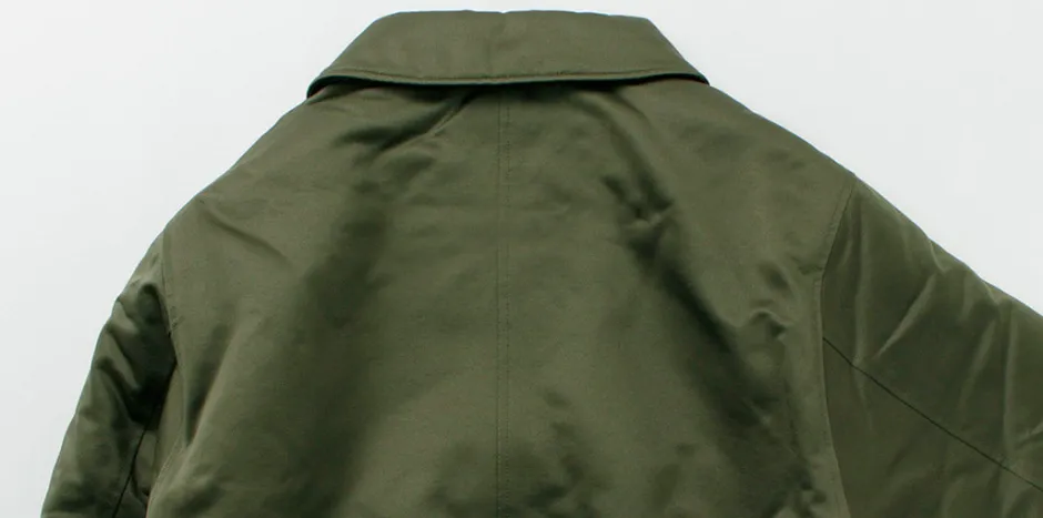 Jackets^FNOR / Slight Satin Pair Away Flight Jacket khaki