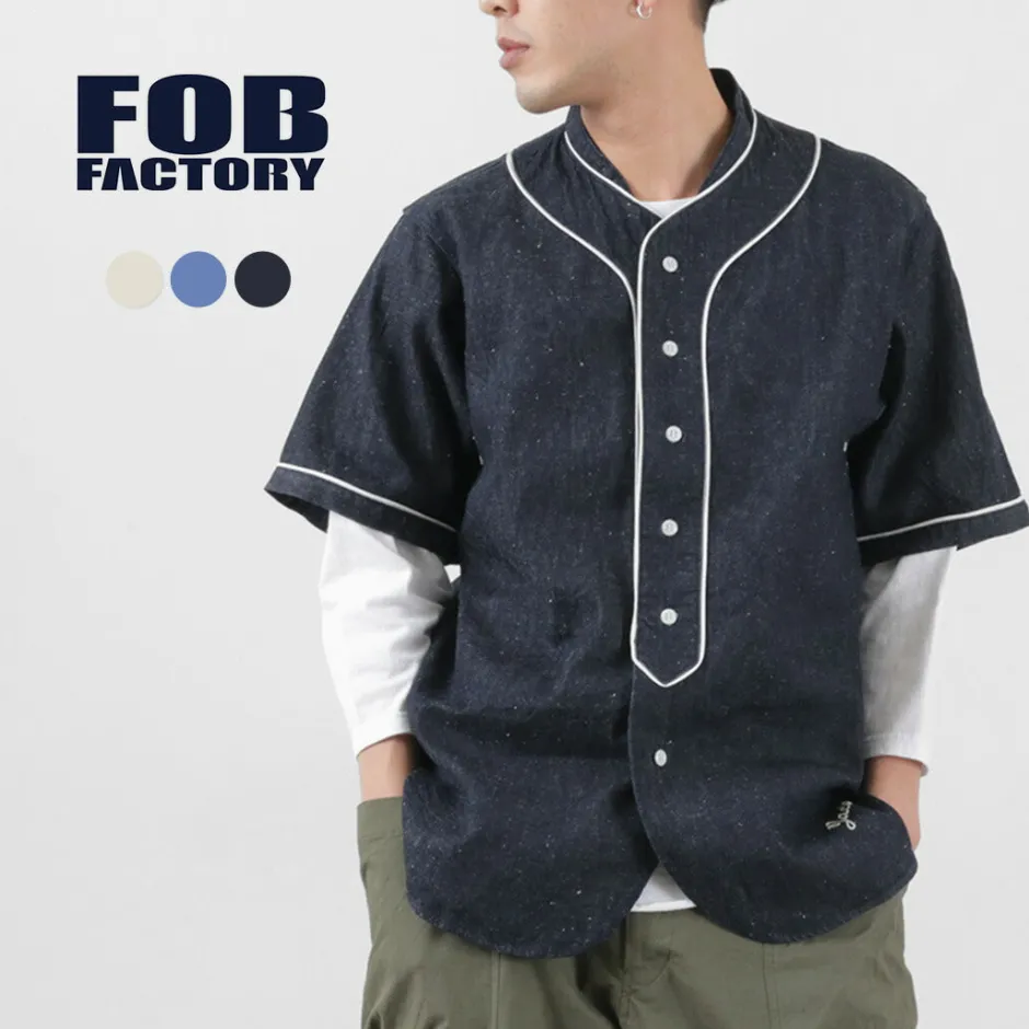 Shirts^FOB FACTORY / F3490 Baseball Shirt