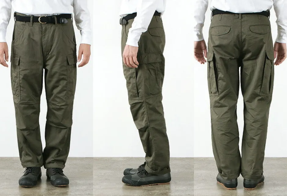 Trousers^FOB FACTORY / F0503 cargo trousers olive