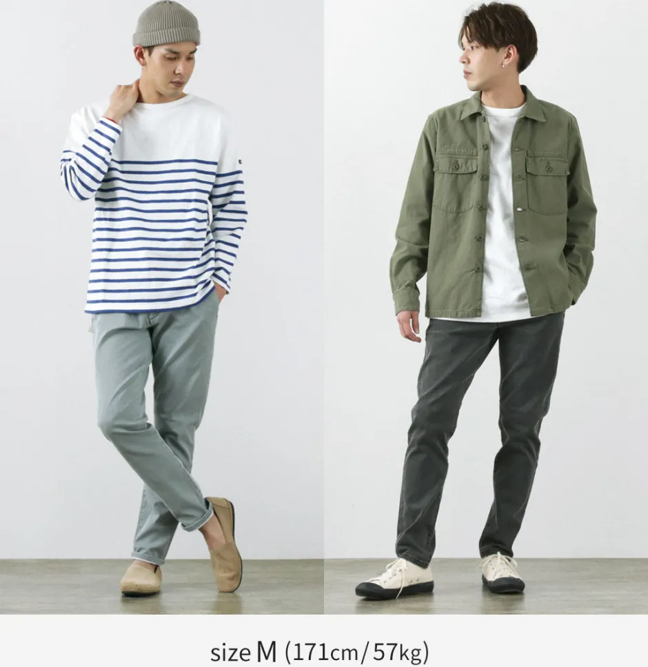 Trousers^FOB FACTORY / F0510 Carrot Easy Pants