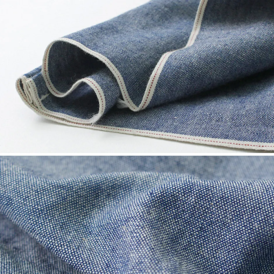 Shirts^FOB FACTORY / F3487 Chambray pullover shirt blue