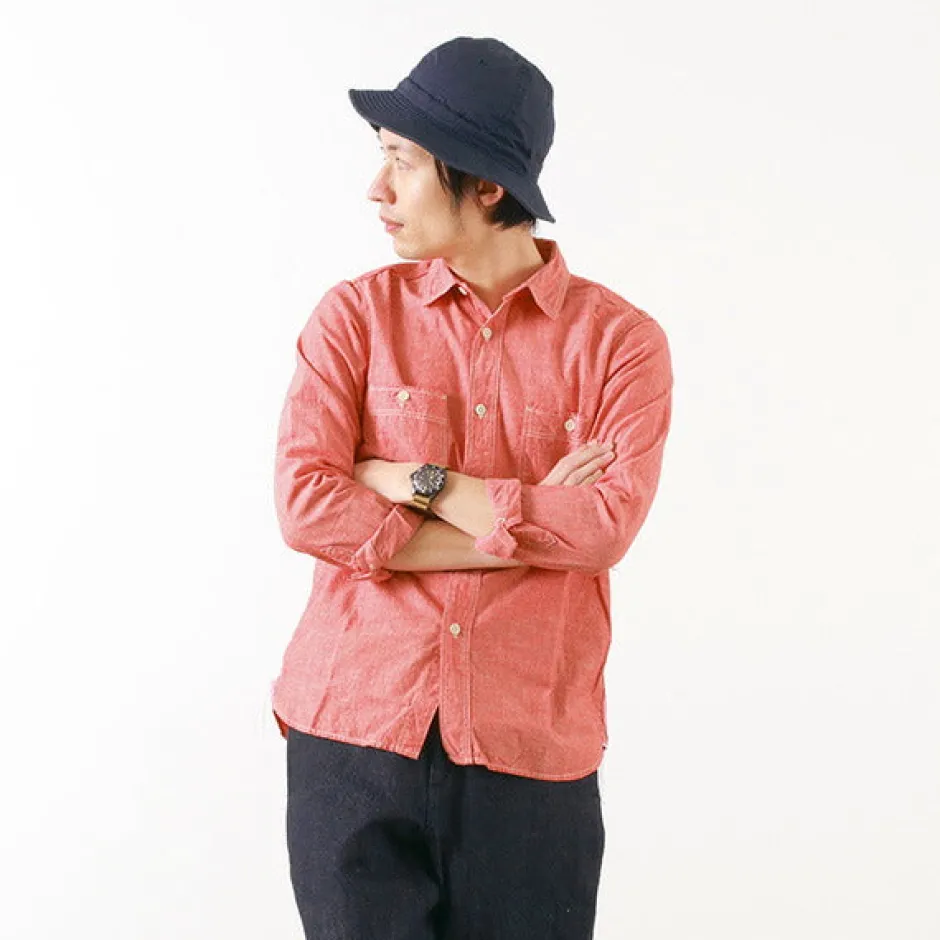 Shirts^FOB FACTORY / F3378 Chambray Work Shirt