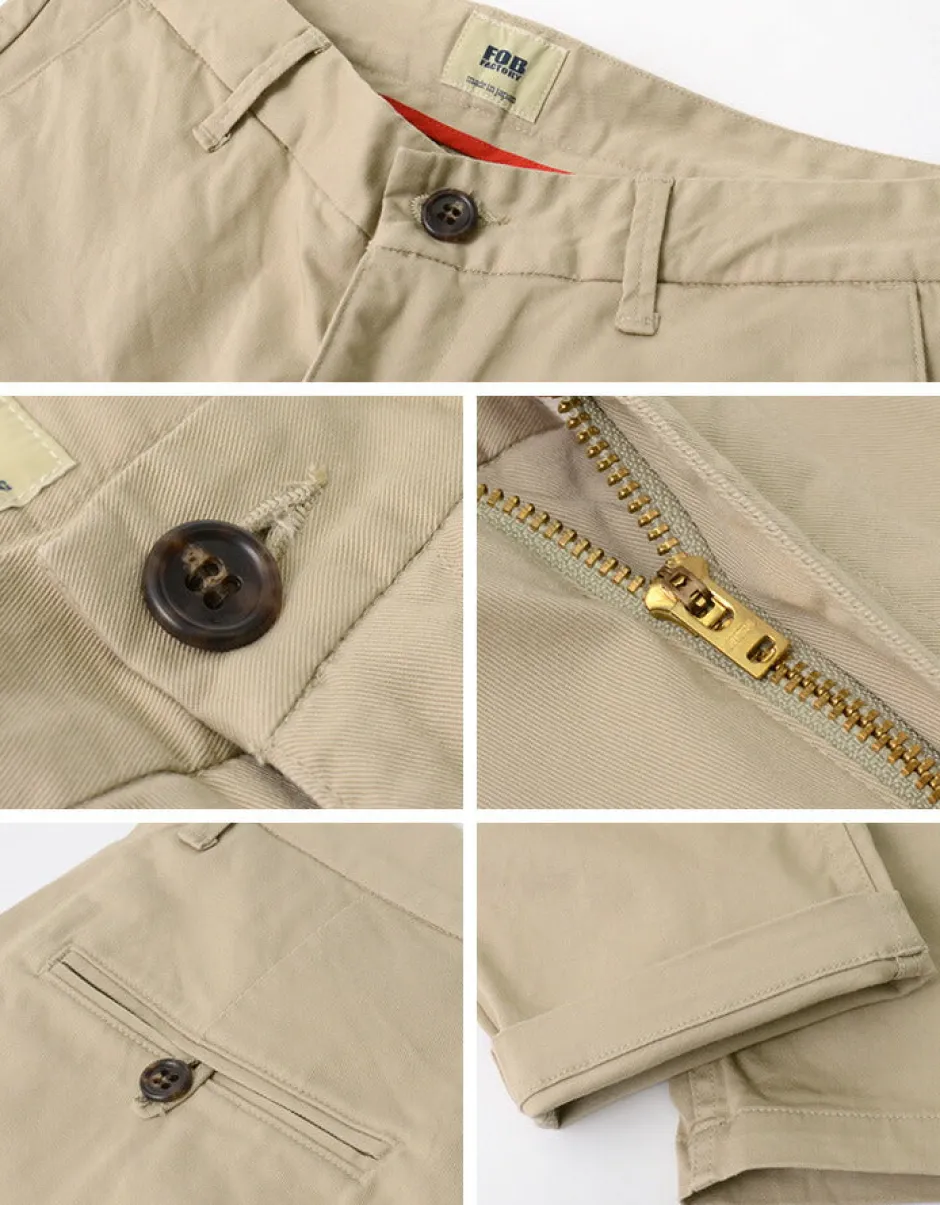 Work Pants & Chinos^FOB FACTORY / F0387 Chino Trousers