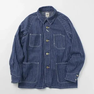 Jackets^FOB FACTORY / F2410 Coverall wabash blue