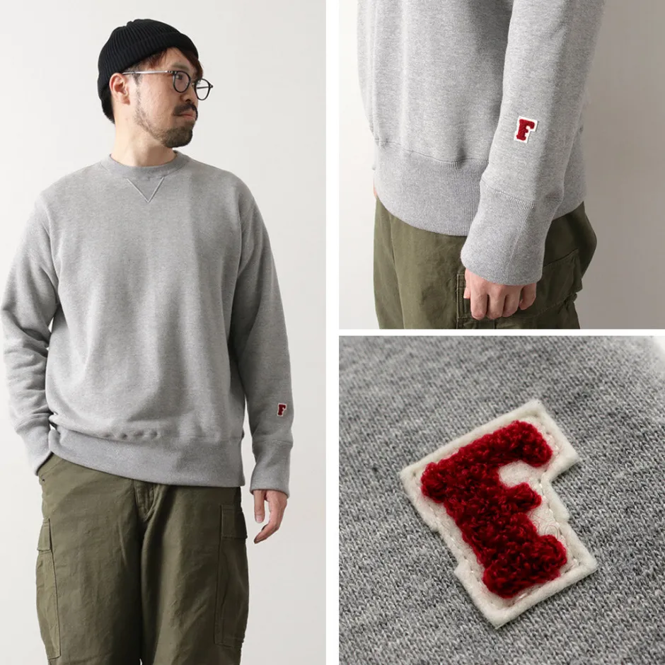 Sweatshirts^FOB FACTORY / F7098 Crewneck Sweatshirt lightgrey