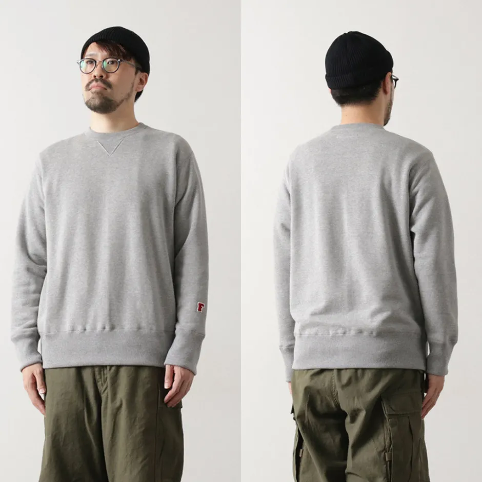 Sweatshirts^FOB FACTORY / F7098 Crewneck Sweatshirt lightgrey