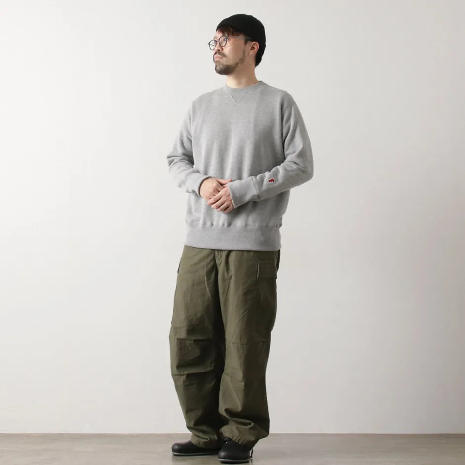 Sweatshirts^FOB FACTORY / F7098 Crewneck Sweatshirt lightgrey