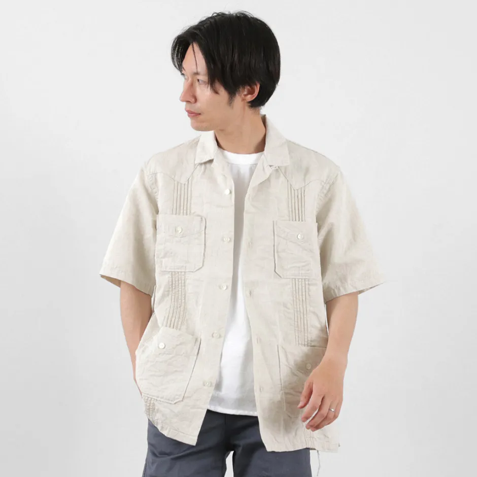 Shirts^FOB FACTORY / F3491 Cuba shirt