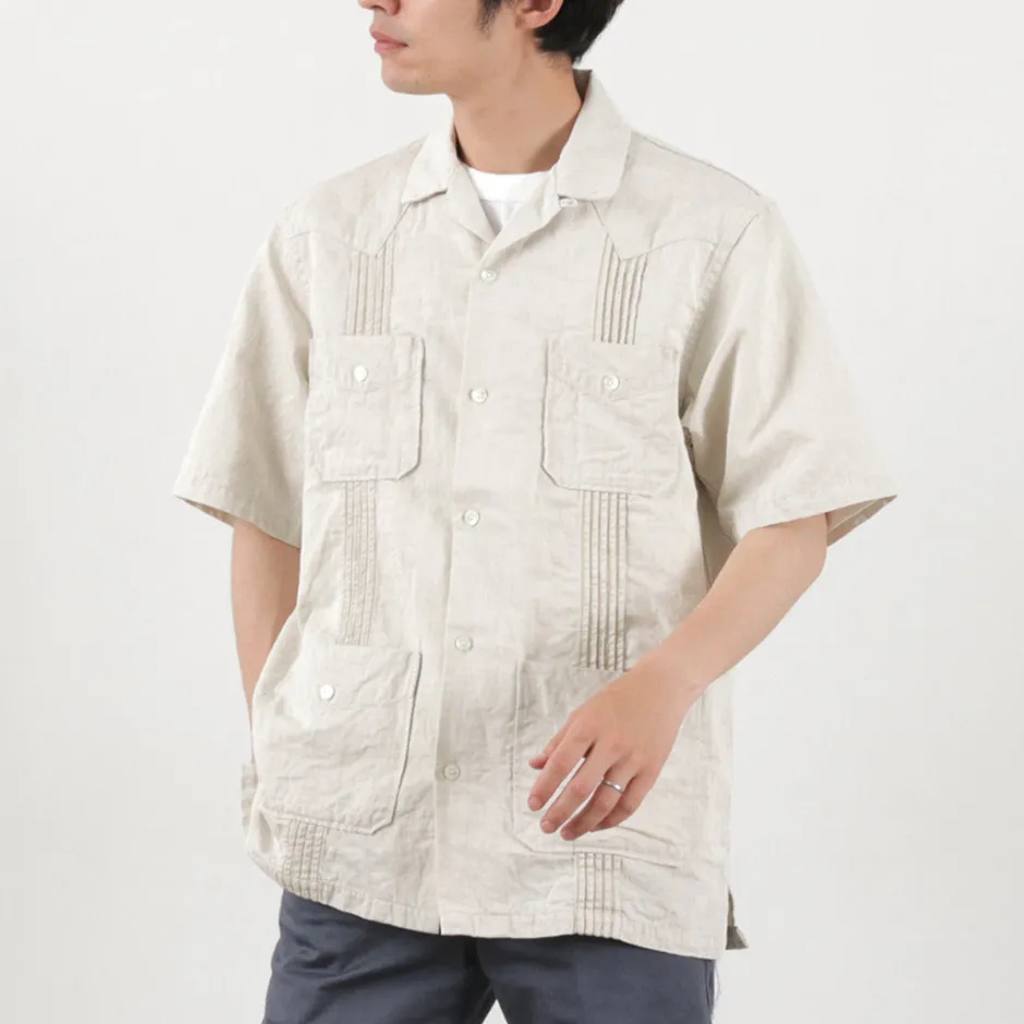 Shirts^FOB FACTORY / F3491 Cuba shirt