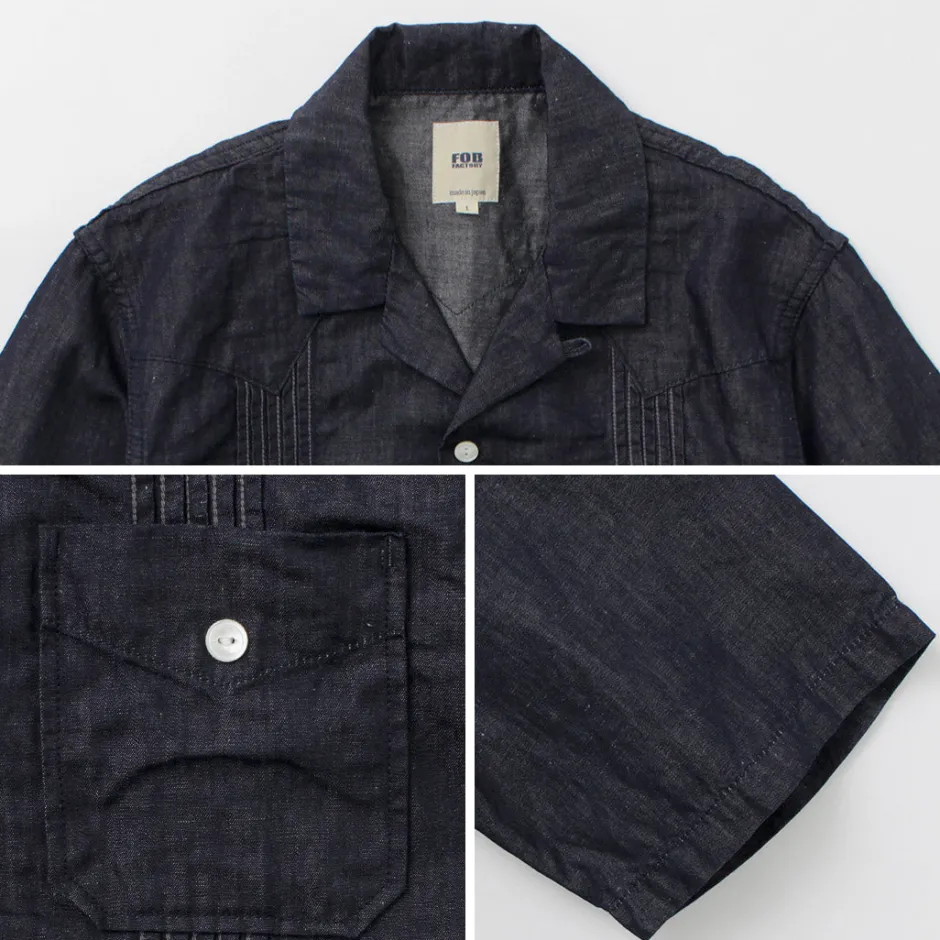 Shirts^FOB FACTORY / F3491 Cuba shirt
