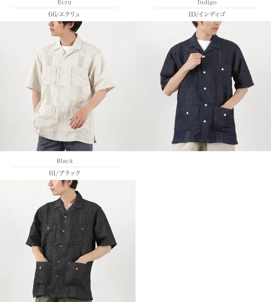 Shirts^FOB FACTORY / F3491 Cuba shirt