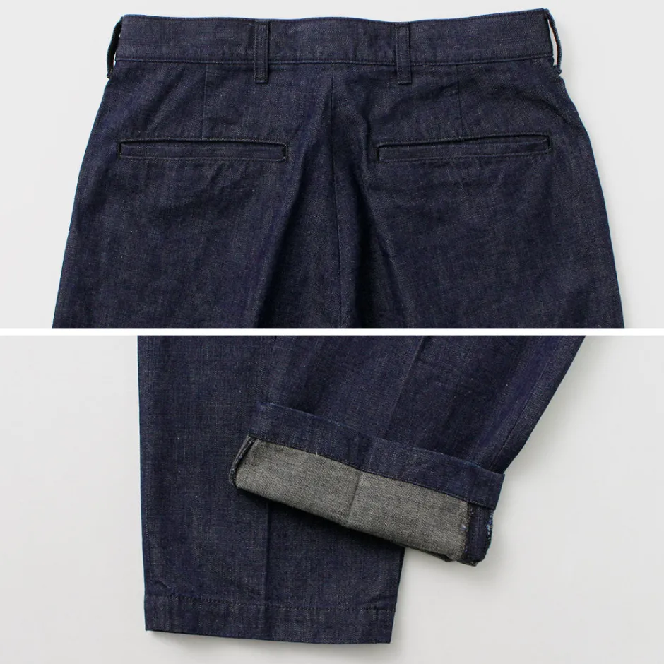 Jeans^FOB FACTORY / F0531 Denim Frisco pants one-wash