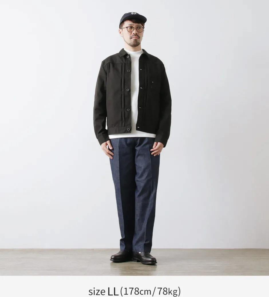 Jeans^FOB FACTORY / F0531 Denim Frisco pants one-wash