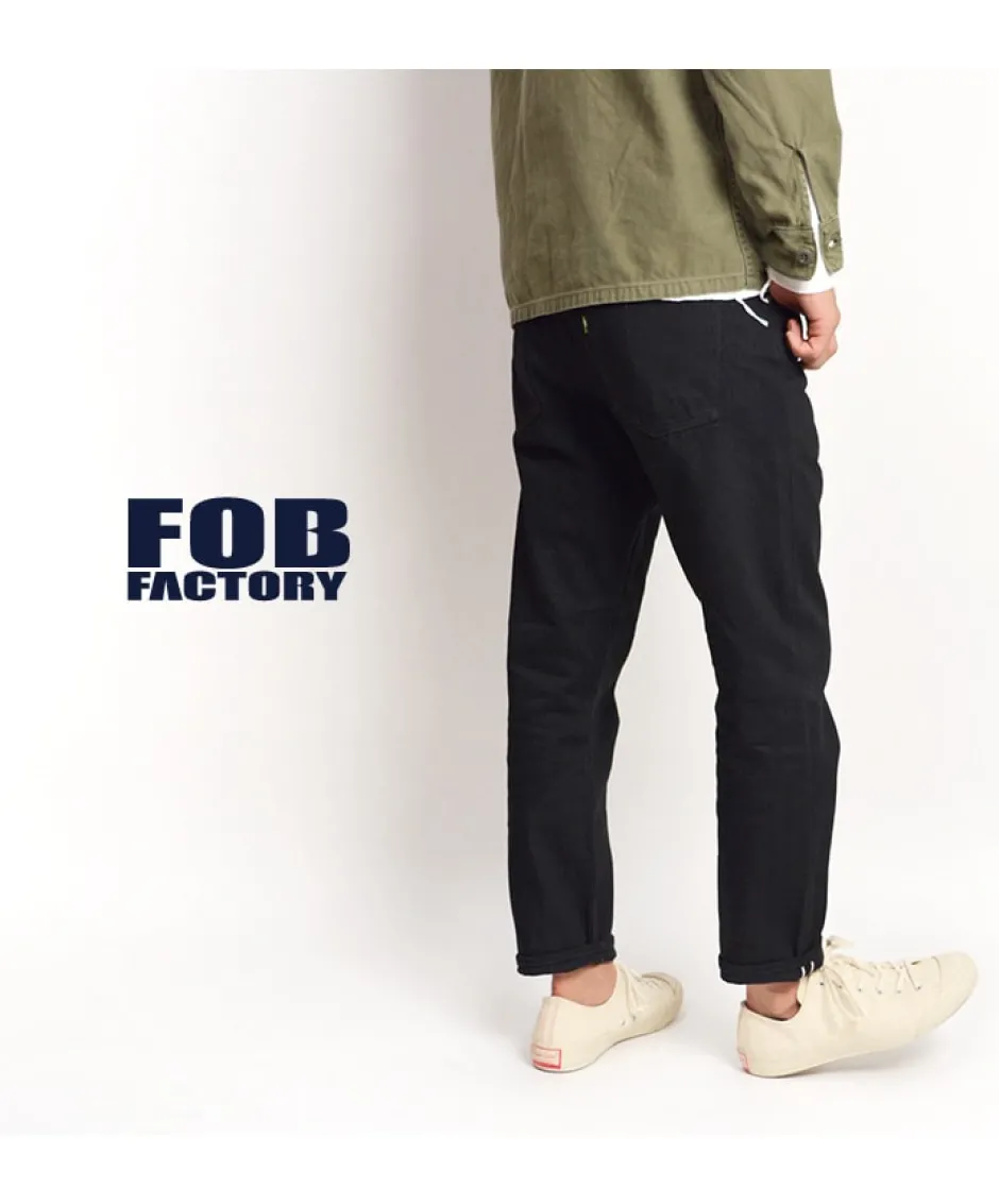 Jeans^FOB FACTORY / F1148 Denim narrow 5P ankle cut