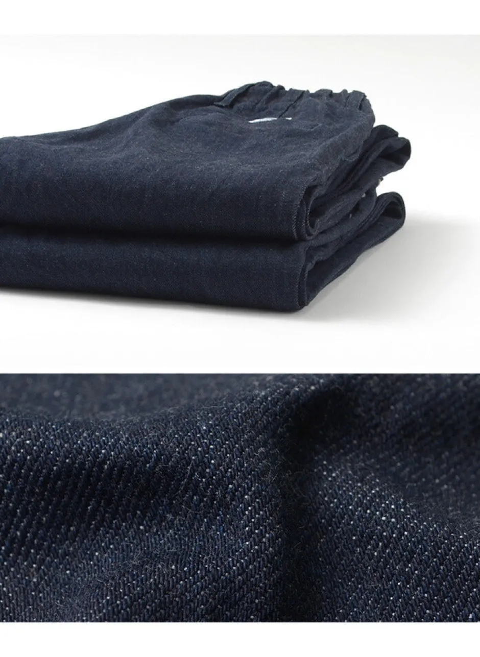 Jeans^FOB FACTORY / F0508 denim track pants one-wash