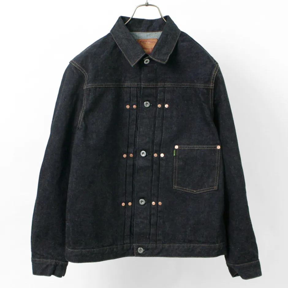 Jackets^FOB FACTORY / F2432 F165 Selvage 14.75oz garage denim one-wash