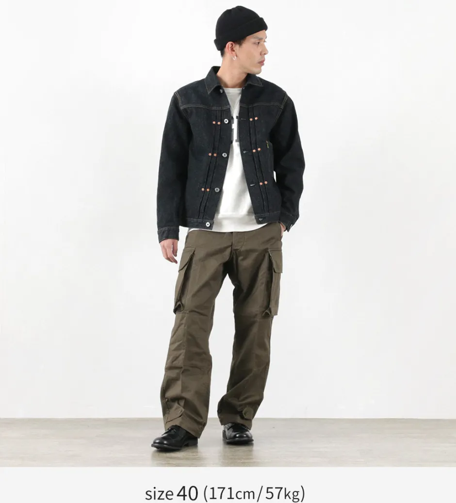 Jackets^FOB FACTORY / F2432 F165 Selvage 14.75oz garage denim one-wash