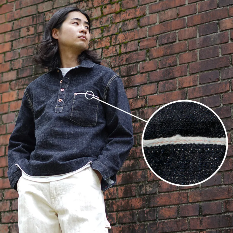 Jackets^FOB FACTORY / F2384 G3 Denim Pullover Jacket one-wash