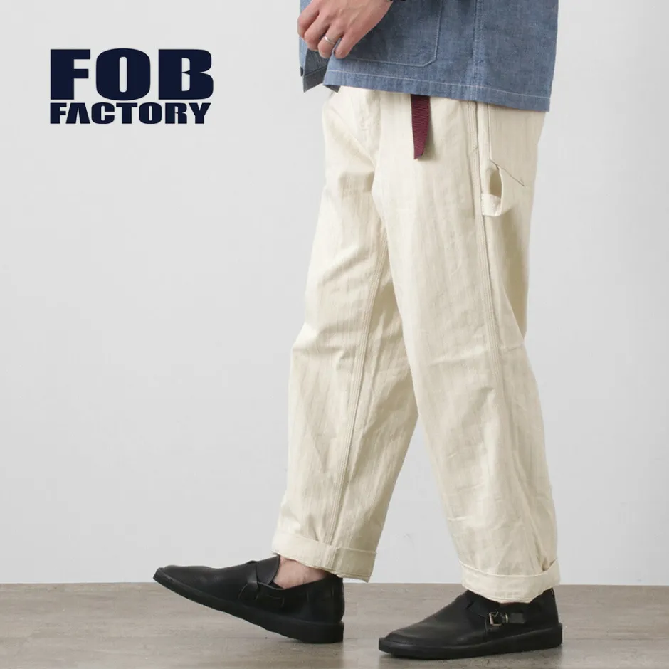 Work Pants & Chinos^FOB FACTORY / F0485 HBT Painter pants ivory