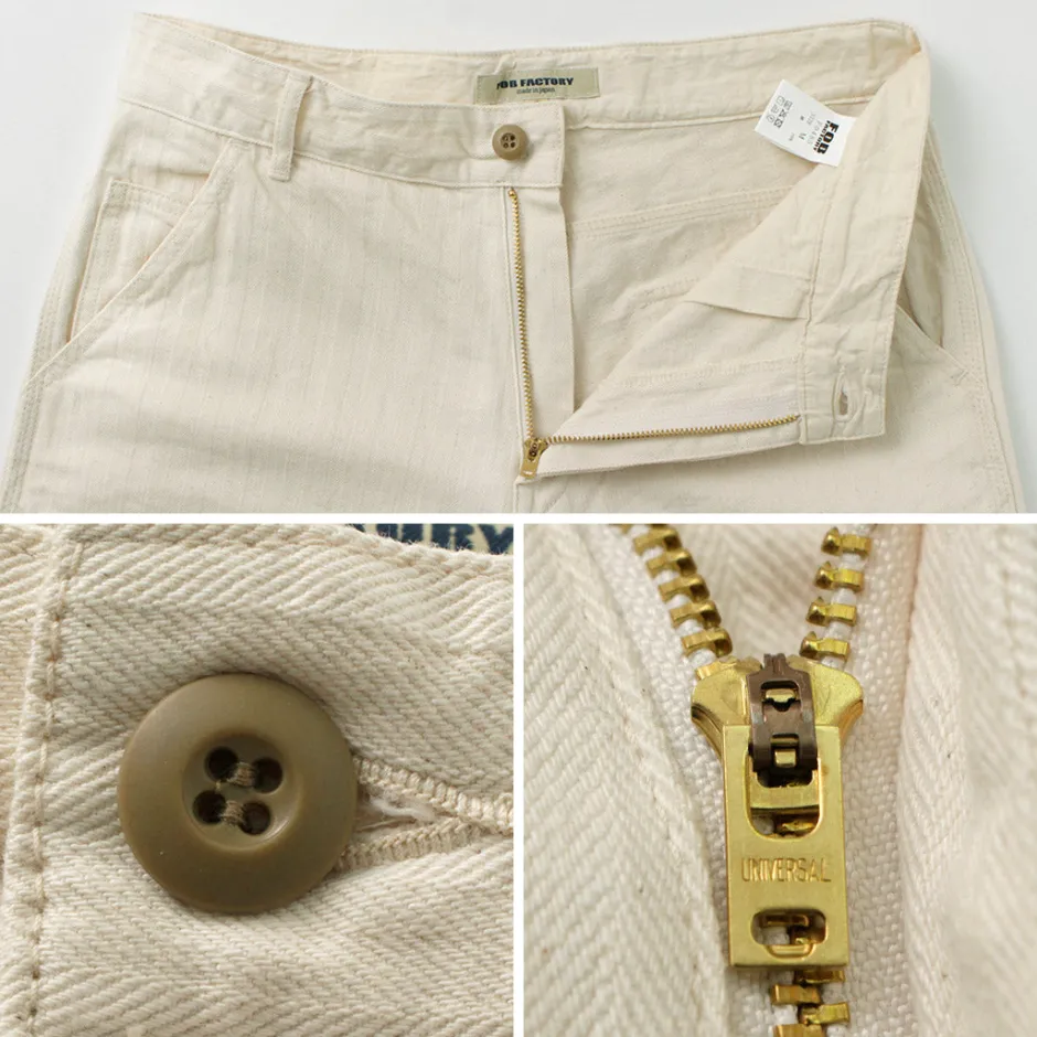 Work Pants & Chinos^FOB FACTORY / F0485 HBT Painter pants ivory