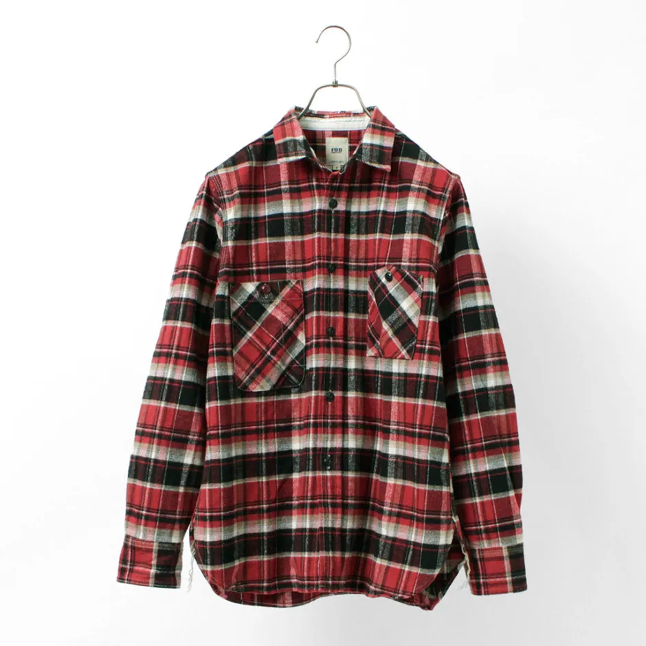 Shirts^FOB FACTORY / F3481 HEAVY NEL WORK SHIRT