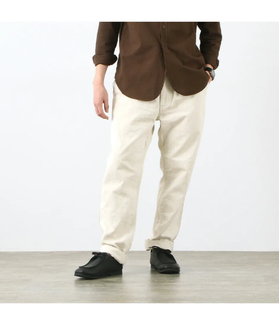 Work Pants & Chinos | Jeans^FOB FACTORY / F0496 Hemp denim work trousers