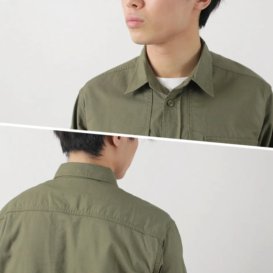 Shirts^FOB FACTORY / F3498 Long sleeve field shirt
