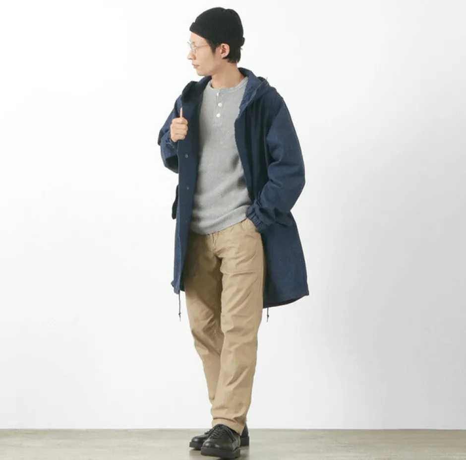 Coats^FOB FACTORY / F2420 M-51 denim shell parka one-wash