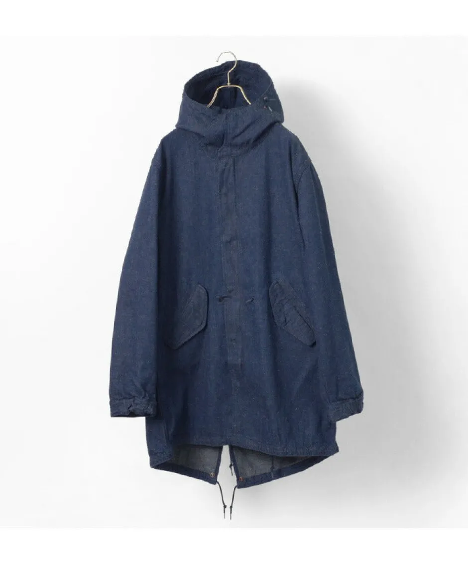 Coats^FOB FACTORY / F2420 M-51 denim shell parka one-wash
