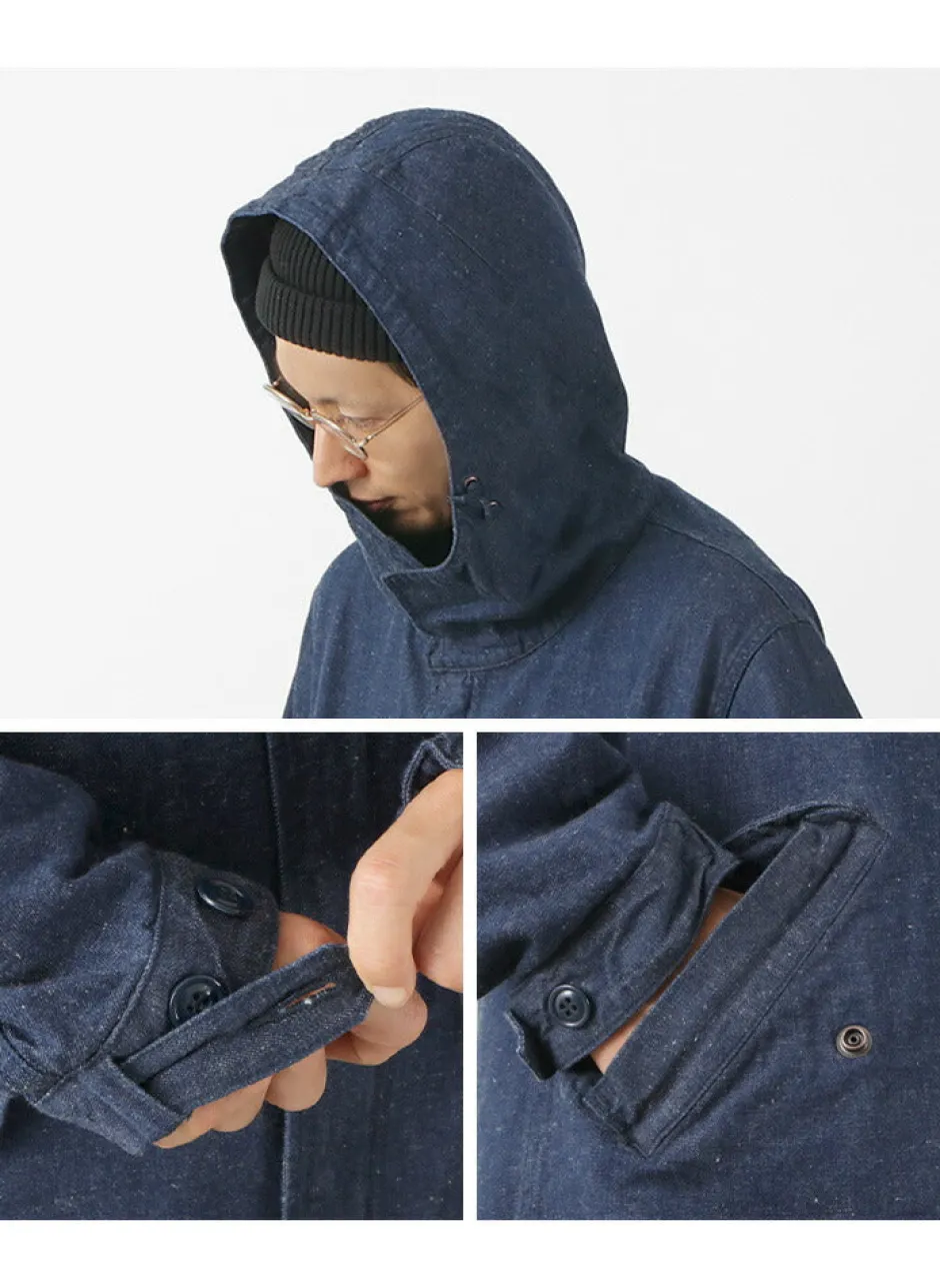 Coats^FOB FACTORY / F2420 M-51 denim shell parka one-wash