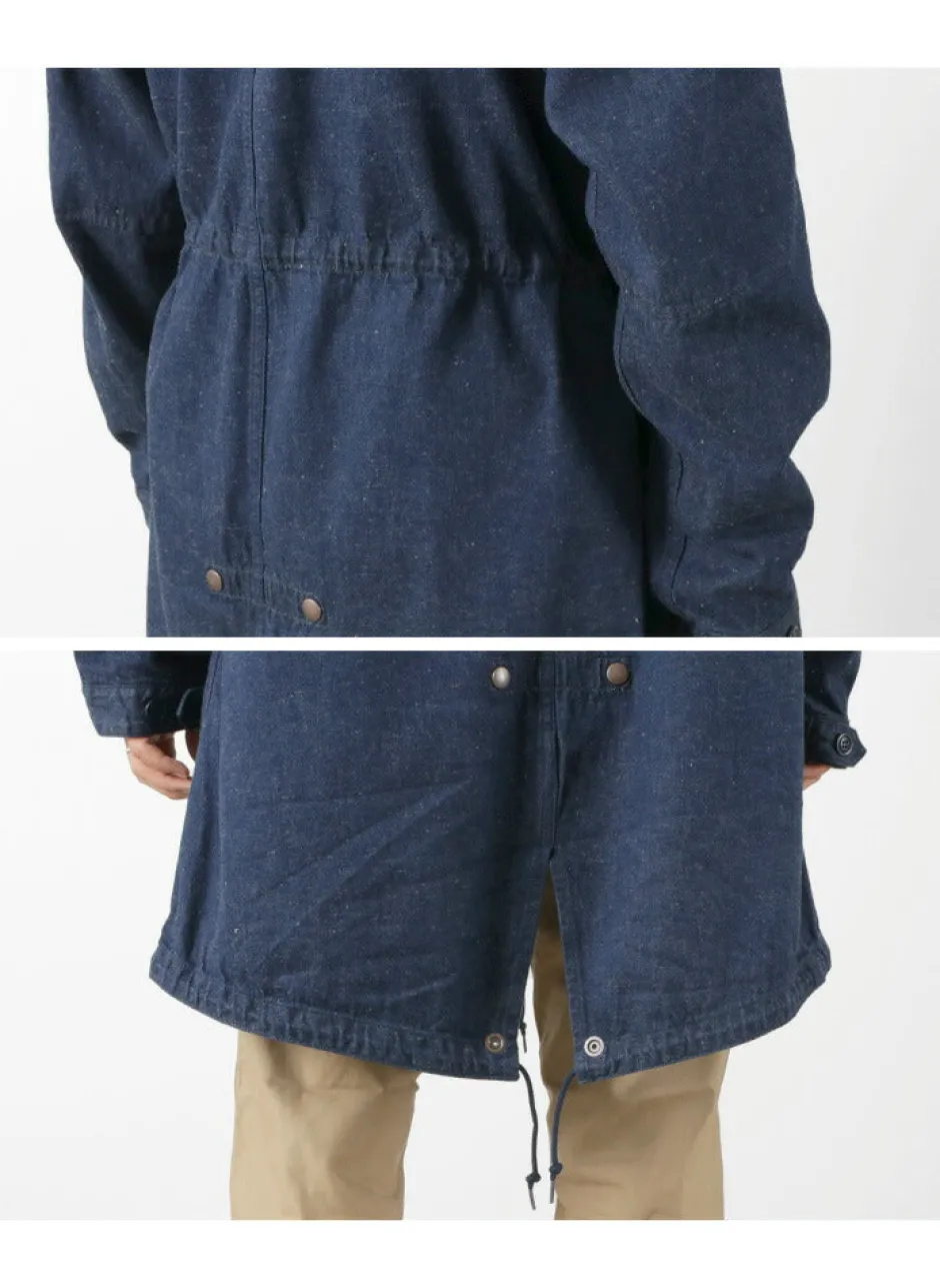 Coats^FOB FACTORY / F2420 M-51 denim shell parka one-wash