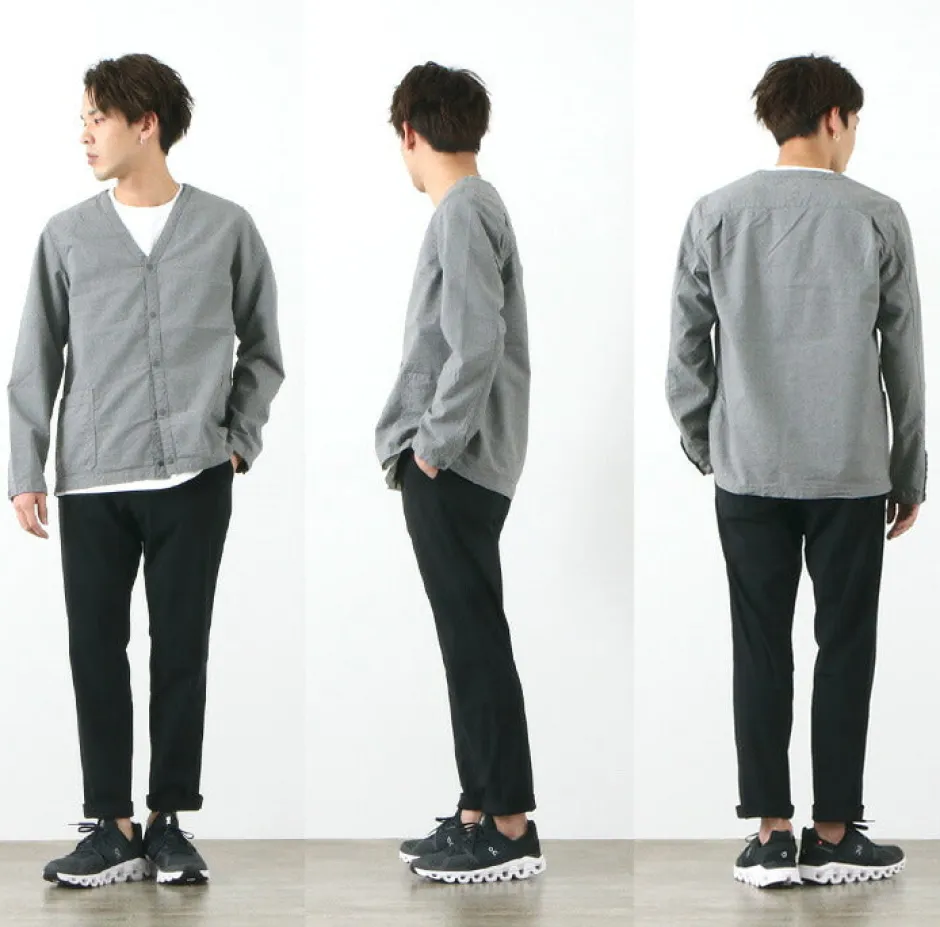 Cardigans^FOB FACTORY / F2409 military cardigan