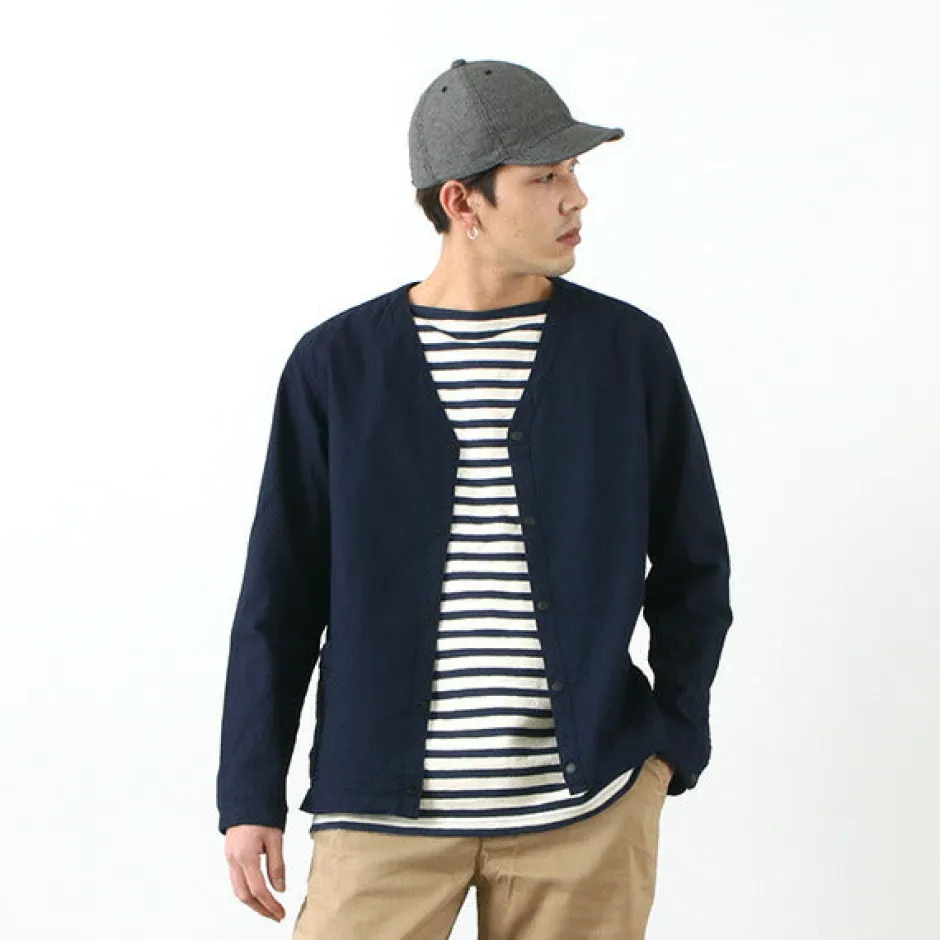 Cardigans^FOB FACTORY / F2409 military cardigan