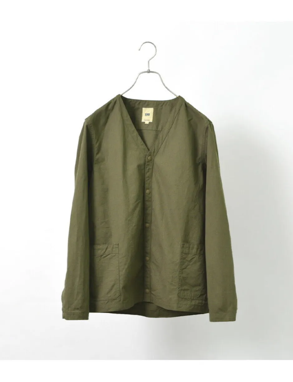 Cardigans^FOB FACTORY / F2409 military cardigan