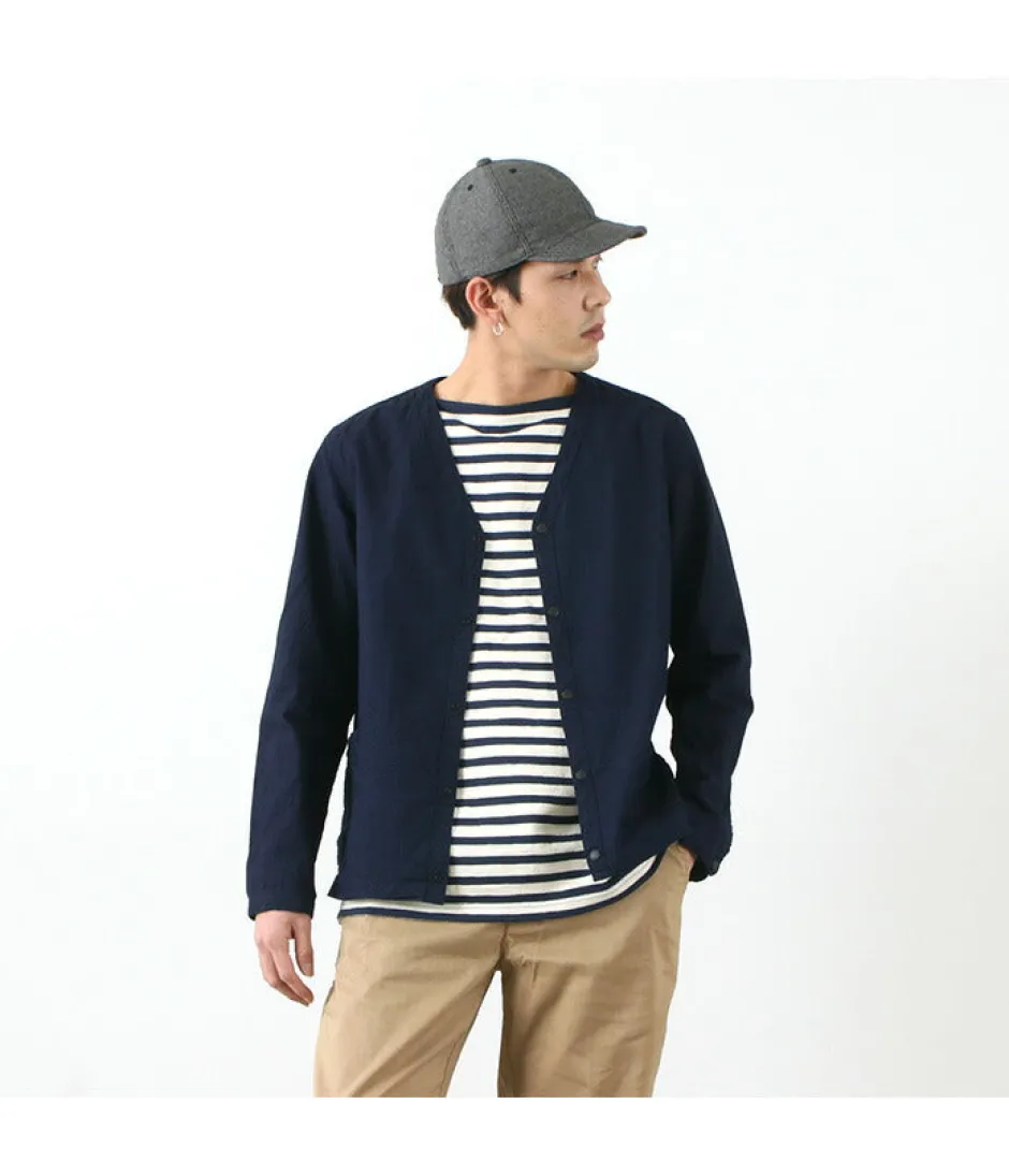 Cardigans^FOB FACTORY / F2409 military cardigan