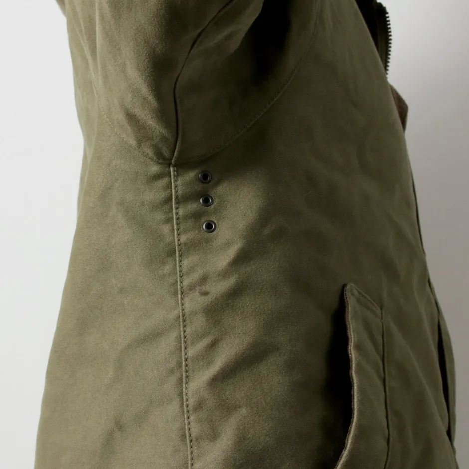 Coats^FOB FACTORY / F2450 Moleskin Hood Coat
