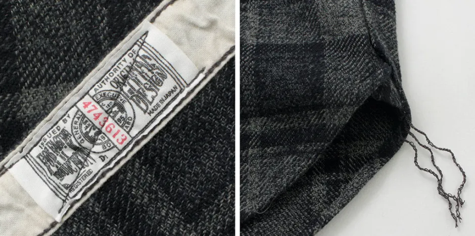 Shirts^FOB FACTORY / F3497 Nel check work shirt