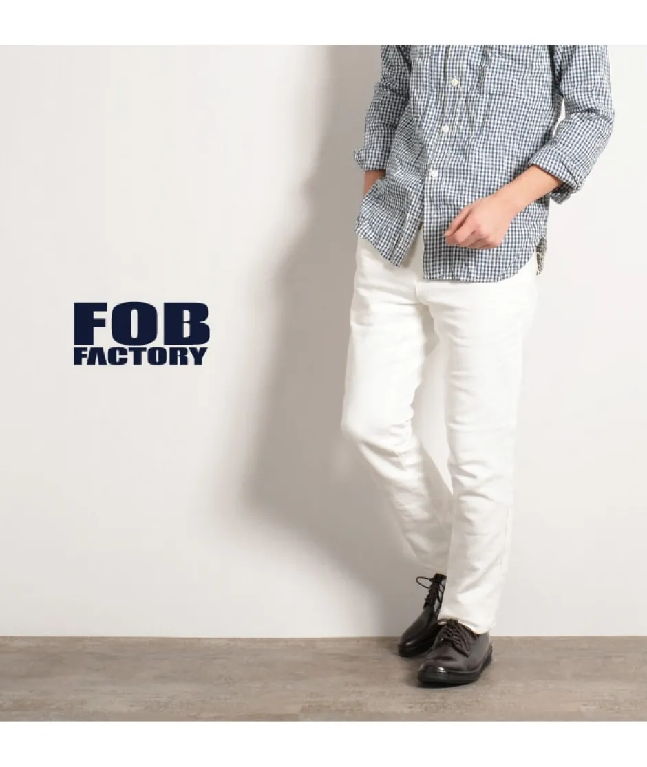 Trousers^FOB FACTORY / F0438 Relaxed Narrow Easy Pants