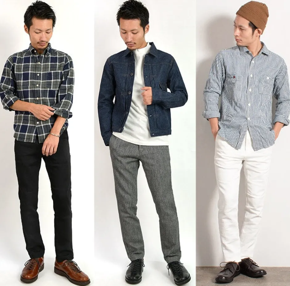 Trousers^FOB FACTORY / F0438 Relaxed Narrow Easy Pants