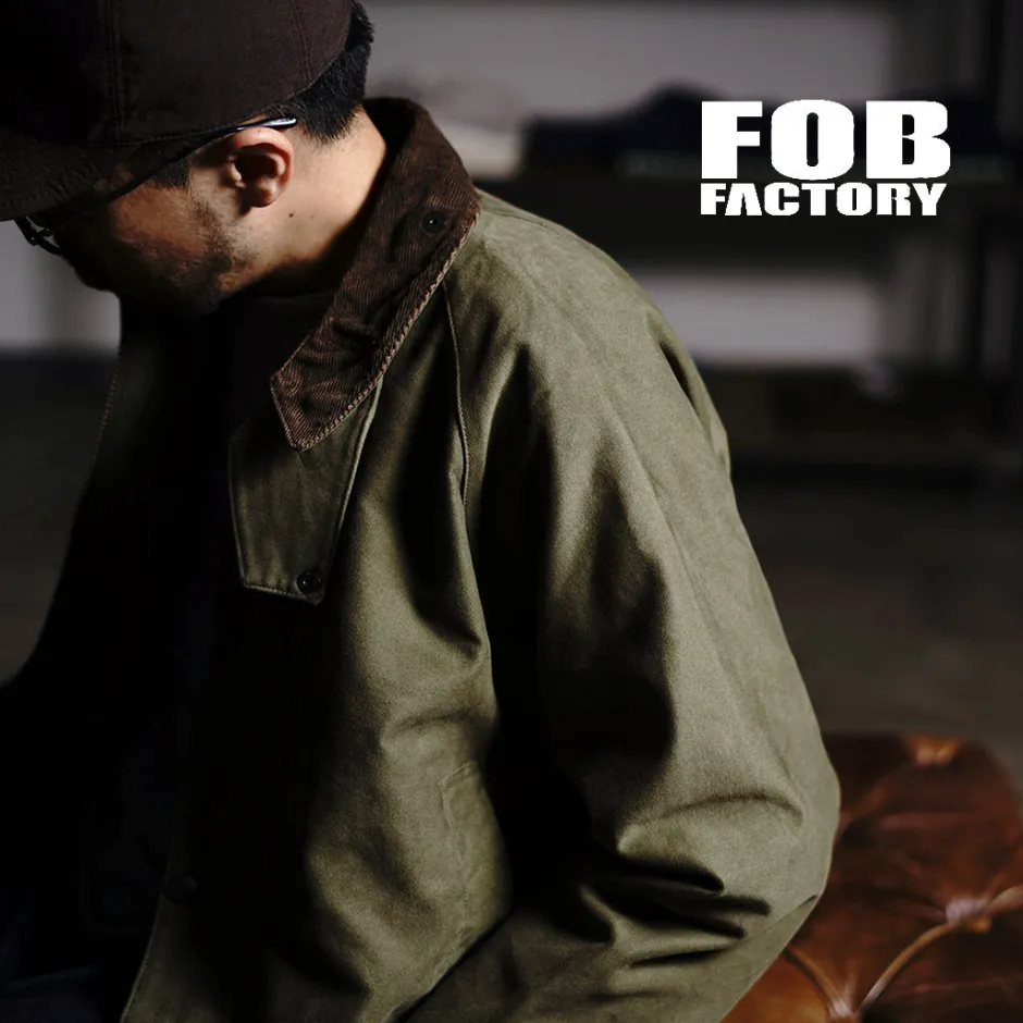 Jackets^FOB FACTORY / F2361 Riding Jacket Moleskin