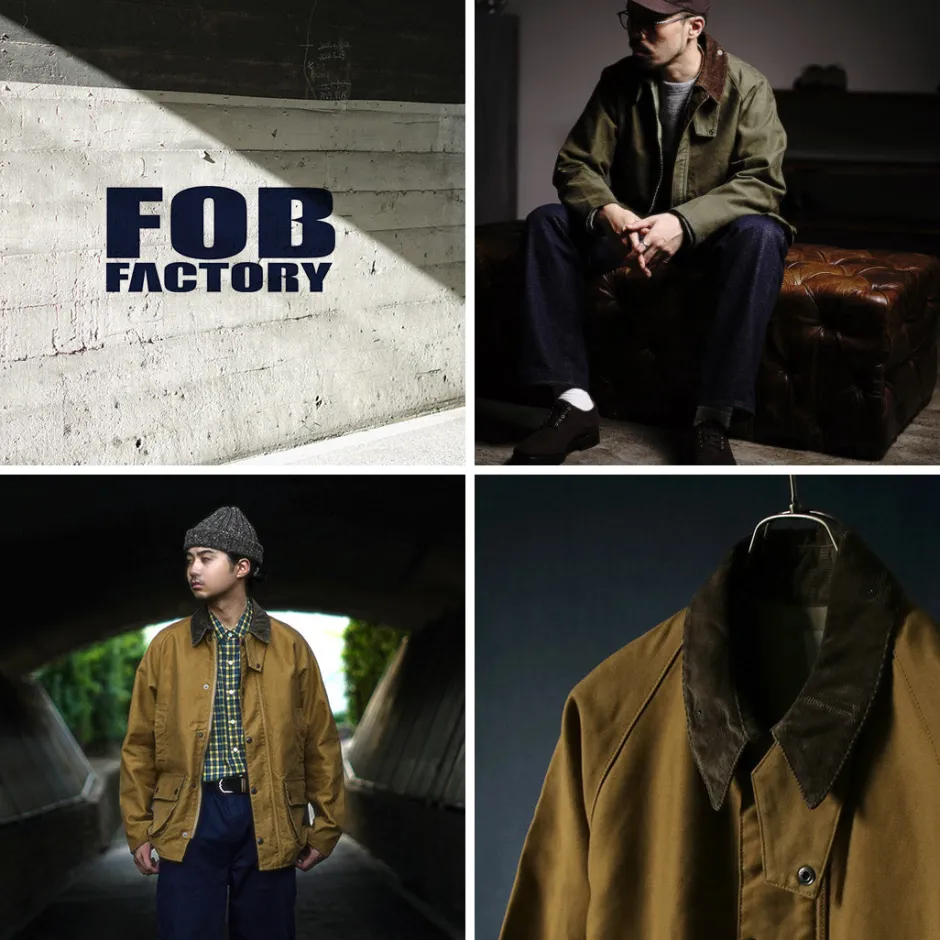 Jackets^FOB FACTORY / F2361 Riding Jacket Moleskin