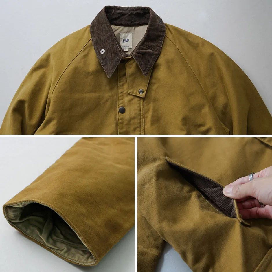 Jackets^FOB FACTORY / F2361 Riding Jacket Moleskin