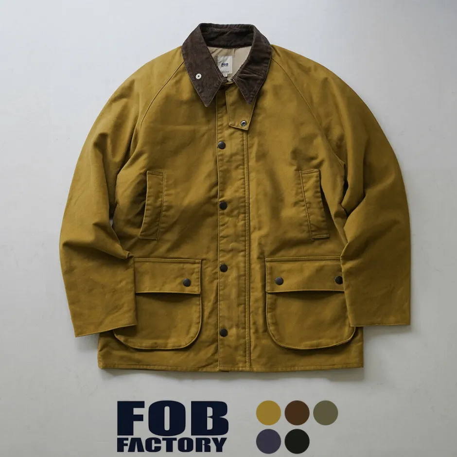 Jackets^FOB FACTORY / F2361 Riding Jacket Moleskin