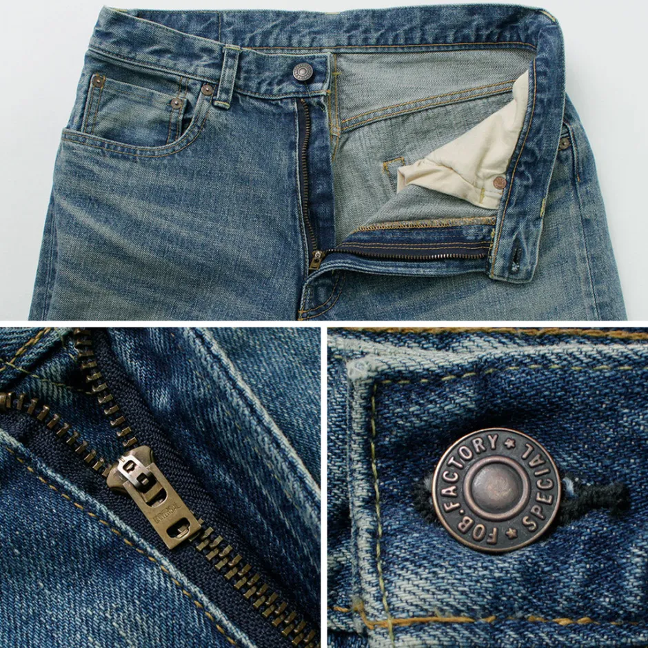 Jeans^FOB FACTORY / F160 Selvedge 66 Denim 5-pocket