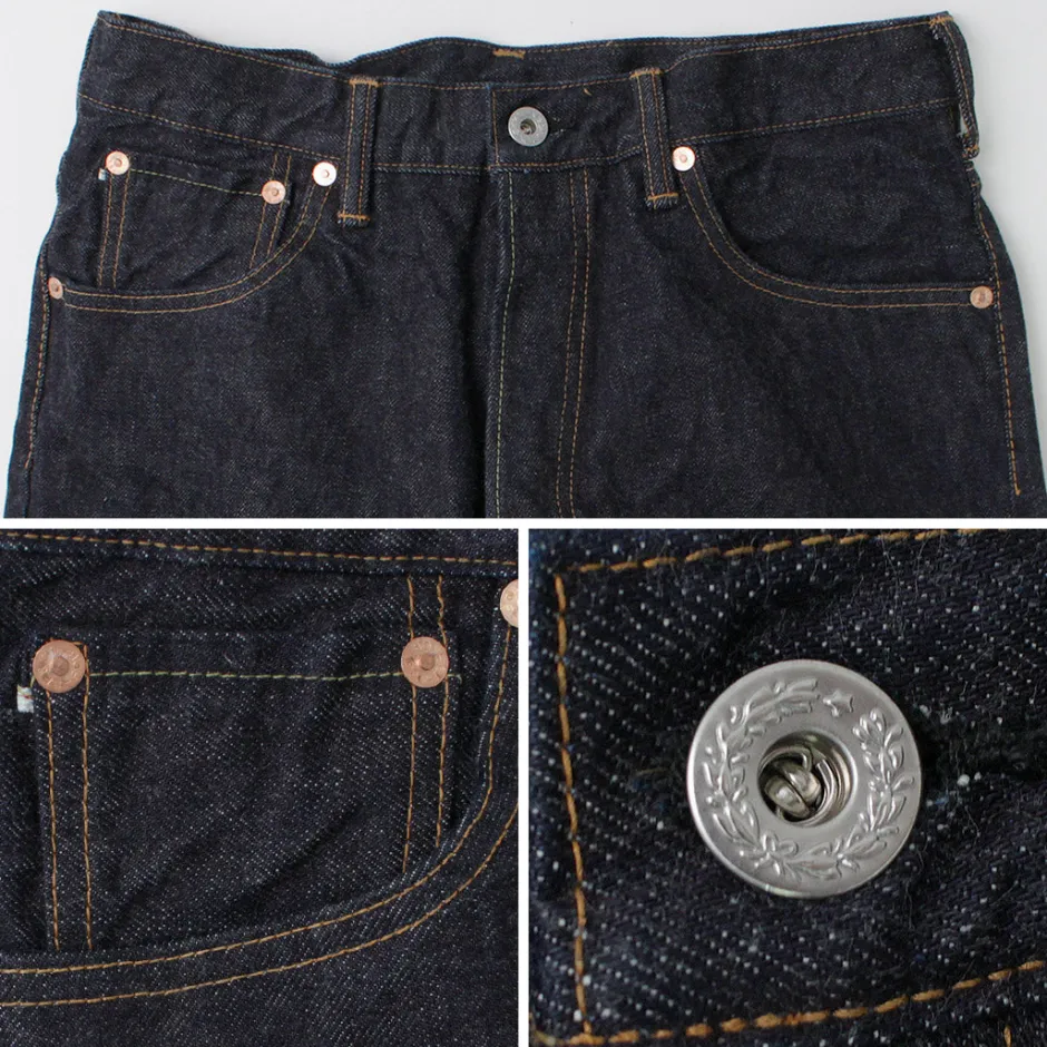 Jeans^FOB FACTORY / F165 Selvedge garage denim one-wash